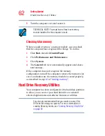Preview for 62 page of Toshiba Tecra A3 User Manual