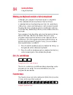 Preview for 84 page of Toshiba Tecra A3 User Manual