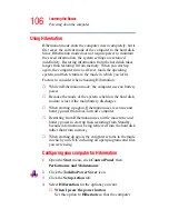 Preview for 106 page of Toshiba Tecra A3 User Manual