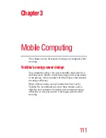 Preview for 111 page of Toshiba Tecra A3 User Manual