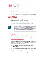 Preview for 150 page of Toshiba Tecra A3 User Manual