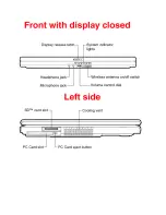 Preview for 7 page of Toshiba Tecra A8-EZ8412 Specifications