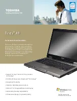 Toshiba TECRA A9 Brochure preview