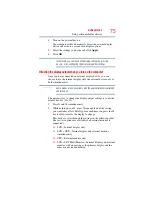 Preview for 75 page of Toshiba Tecra M10 Series User Manual