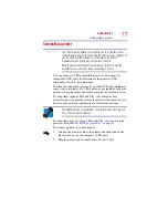 Preview for 77 page of Toshiba Tecra M10 Series User Manual