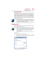 Preview for 101 page of Toshiba Tecra M10 Series User Manual