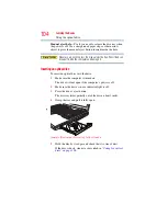 Preview for 104 page of Toshiba Tecra M10 Series User Manual