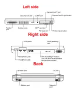 Preview for 6 page of Toshiba Tecra M4 Specifications