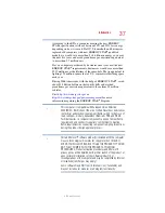 Preview for 37 page of Toshiba Tecra R10 Series User Manual