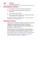 Preview for 36 page of Toshiba Tecra R950 (Spanish) Manual Del Usuario