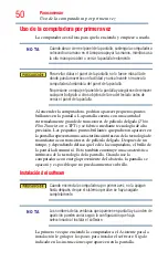 Preview for 50 page of Toshiba Tecra R950 (Spanish) Manual Del Usuario