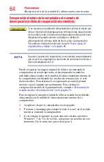 Preview for 64 page of Toshiba Tecra R950 (Spanish) Manual Del Usuario