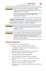 Preview for 99 page of Toshiba Tecra R950 (Spanish) Manual Del Usuario