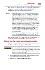 Preview for 101 page of Toshiba Tecra R950 (Spanish) Manual Del Usuario