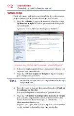 Preview for 112 page of Toshiba Tecra R950 (Spanish) Manual Del Usuario