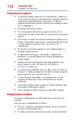 Preview for 118 page of Toshiba Tecra R950 (Spanish) Manual Del Usuario