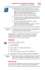 Preview for 123 page of Toshiba Tecra R950 (Spanish) Manual Del Usuario