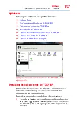 Preview for 137 page of Toshiba Tecra R950 (Spanish) Manual Del Usuario