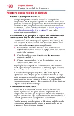 Preview for 190 page of Toshiba Tecra R950 (Spanish) Manual Del Usuario