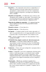 Preview for 222 page of Toshiba Tecra R950 (Spanish) Manual Del Usuario