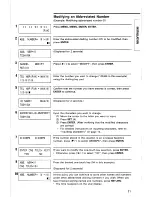 Preview for 25 page of Toshiba TF 152 Instruction Manual