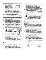 Preview for 5 page of Toshiba TheaterWide 20HL67 Owner'S Manual