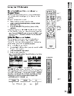 Preview for 29 page of Toshiba TheaterWide 20HL67 Owner'S Manual