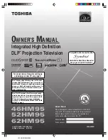 Toshiba TheaterWide 46HM95 Owner'S Manual preview