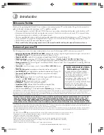 Preview for 7 page of Toshiba TheaterWide 51H94 Owner'S Manual