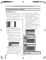 Preview for 60 page of Toshiba TheaterWide 51H94 Owner'S Manual