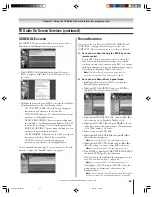 Preview for 61 page of Toshiba TheaterWide 51H94 Owner'S Manual