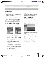 Preview for 63 page of Toshiba TheaterWide 51H94 Owner'S Manual