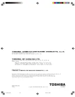 Preview for 104 page of Toshiba TheaterWide 51H94 Owner'S Manual