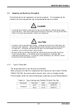 Preview for 107 page of Toshiba THL Series Instruction Manual