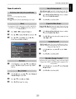 Preview for 31 page of Toshiba TL93 Digital Series Owner'S Manual