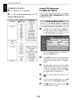 Preview for 56 page of Toshiba TL93 Digital Series Owner'S Manual