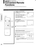 Preview for 28 page of Toshiba TP55C80 Owner'S Manual