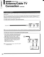 Preview for 10 page of Toshiba TP55E80 Owner'S Manual