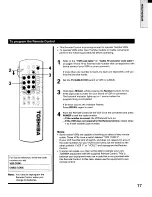 Preview for 17 page of Toshiba TP55E80 Owner'S Manual