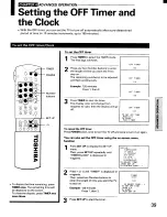 Preview for 39 page of Toshiba TP55E80 Owner'S Manual