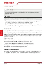 Preview for 10 page of Toshiba TRCS01 User Manual