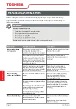 Preview for 22 page of Toshiba TRCS01 User Manual