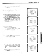 Preview for 19 page of Toshiba TRX-1420 Owner'S Manual