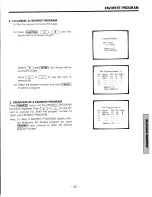 Preview for 21 page of Toshiba TRX-1420 Owner'S Manual