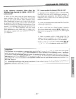 Preview for 39 page of Toshiba TRX-1420 Owner'S Manual