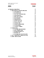 Preview for 4 page of Toshiba TS2050 Technical & Service Manual