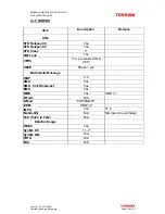 Preview for 13 page of Toshiba TS2050 Technical & Service Manual