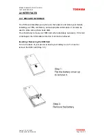 Preview for 16 page of Toshiba TS2050 Technical & Service Manual