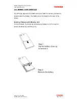 Preview for 18 page of Toshiba TS2050 Technical & Service Manual