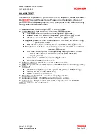 Preview for 29 page of Toshiba TS2050 Technical & Service Manual